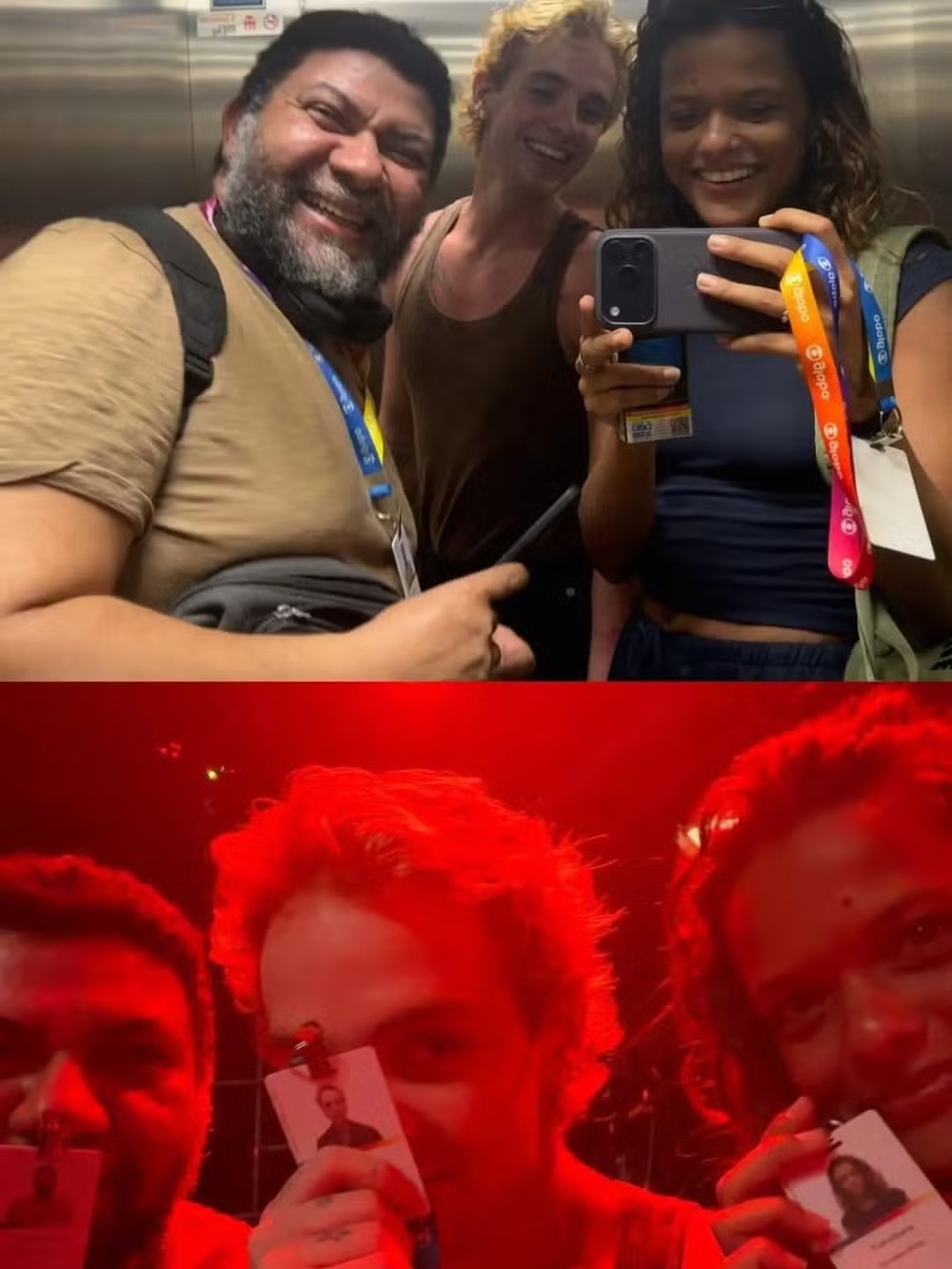 Juliano Floss e Thainá Duarte