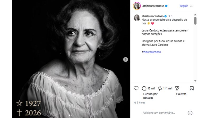Laura Cardoso: relembre a trajetória da atriz que morreu aos 98 anos