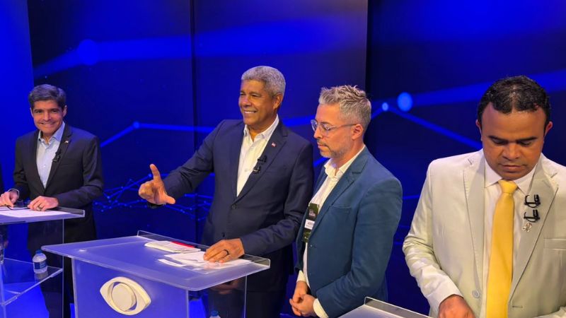 Veja quem acompanha cada candidato ao Governo da Bahia