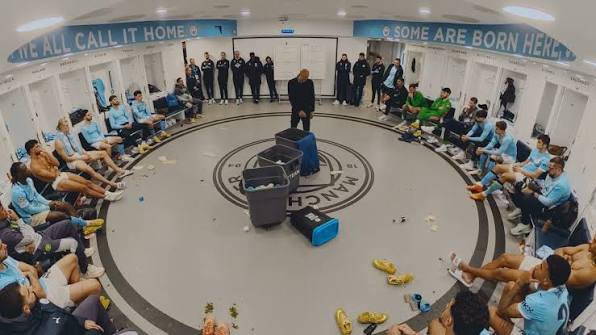 Pep Guardiola no documentário A Beautiful Obsession, da Amazon