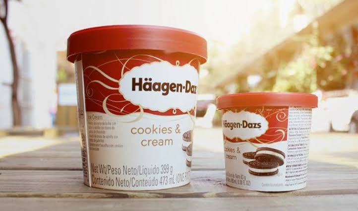 Sorvetes Häagen-Dazs