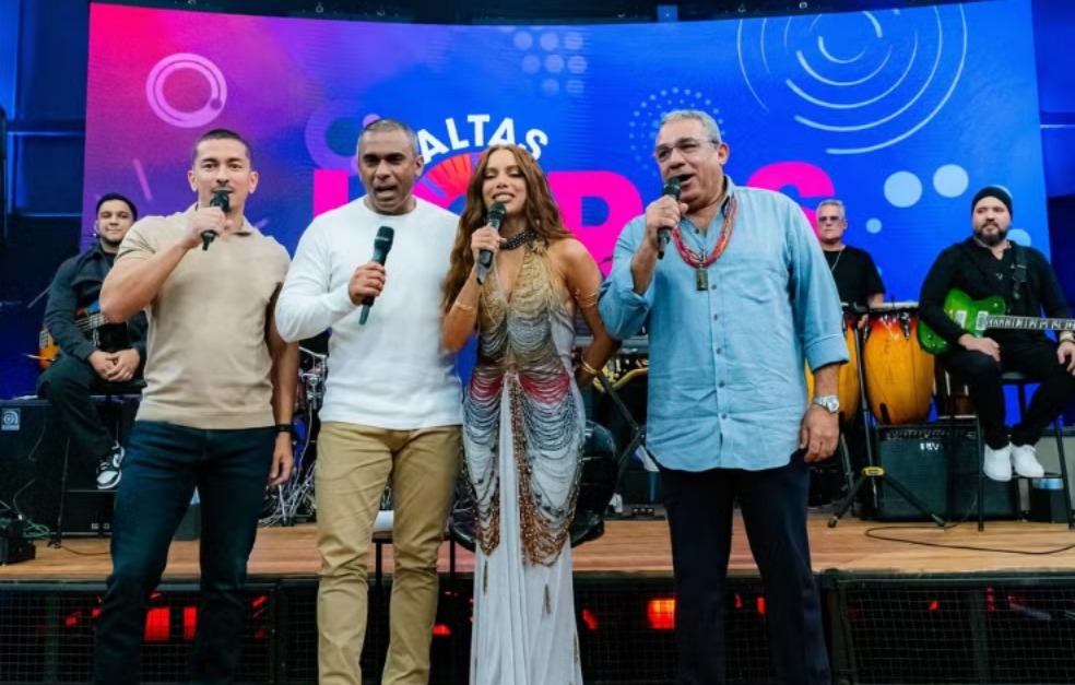 Anitta e Irmãos | Globo -  Miguel Salvatore