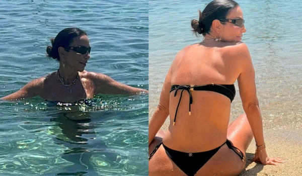 Ivete Sangalo curte viagem na Europa