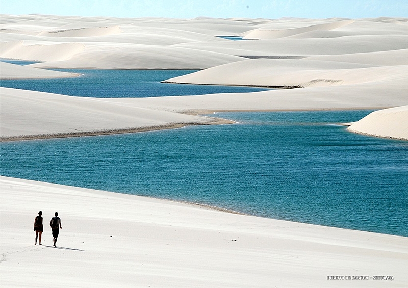Lençóis Maranhenses, patrimônio natural da UNESCO | Reprodução/Redes sociais
