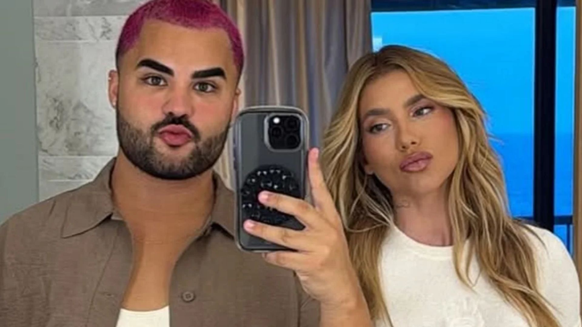 Lucas Guedez e Virginia