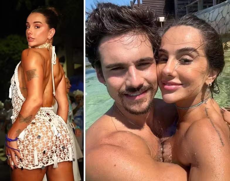 Luiza Caldi e Nicolas Prattes | Reprodução / Redes Sociais 