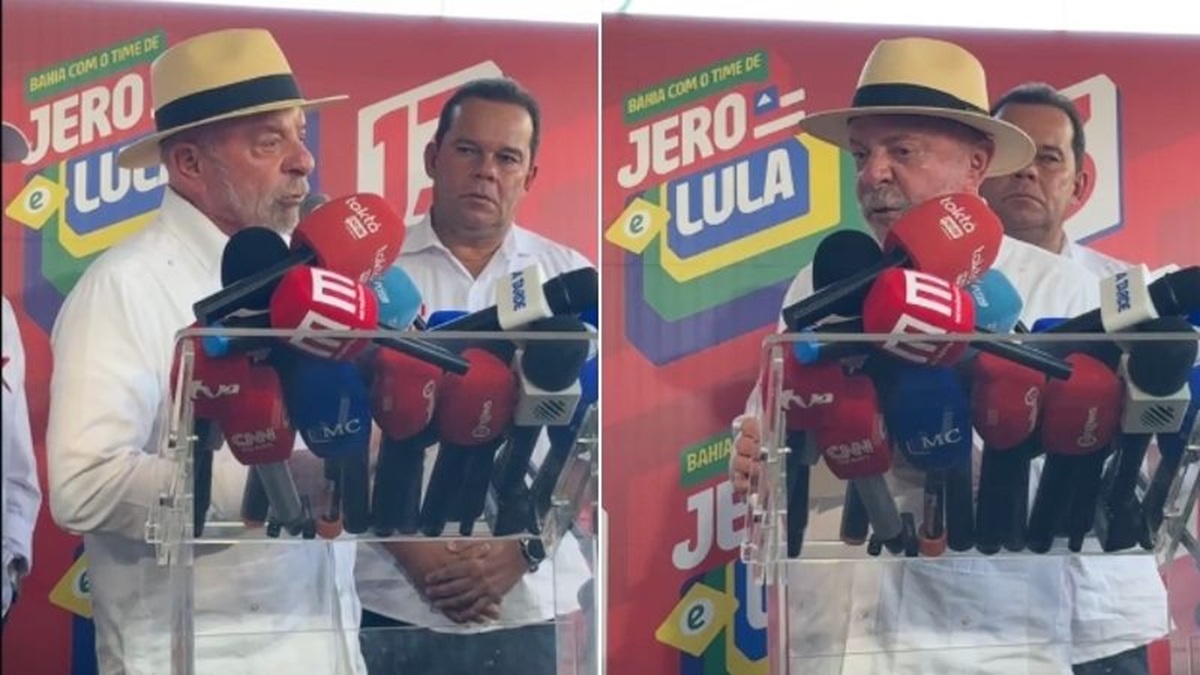 Lula em Salvador. (Foto: BNews)