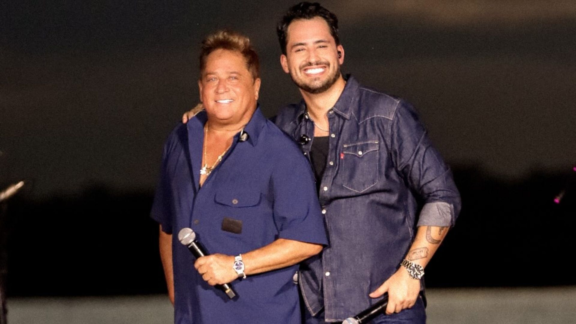 Matheus Vargas tranquilizou os fãs após a colisão e afirmou que ninguém ficou ferido no acidente — Foto: Reprodução/Instagram