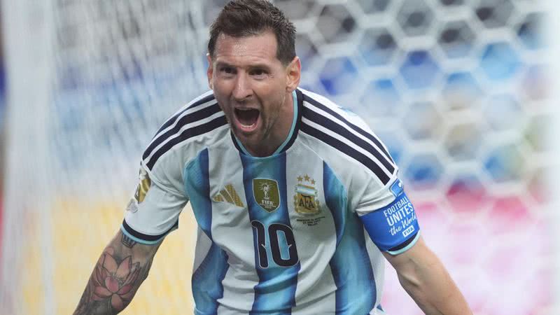 Lionel Messi com as cores da Argentina - Foto: Reprodução / Instagram / @leomessi