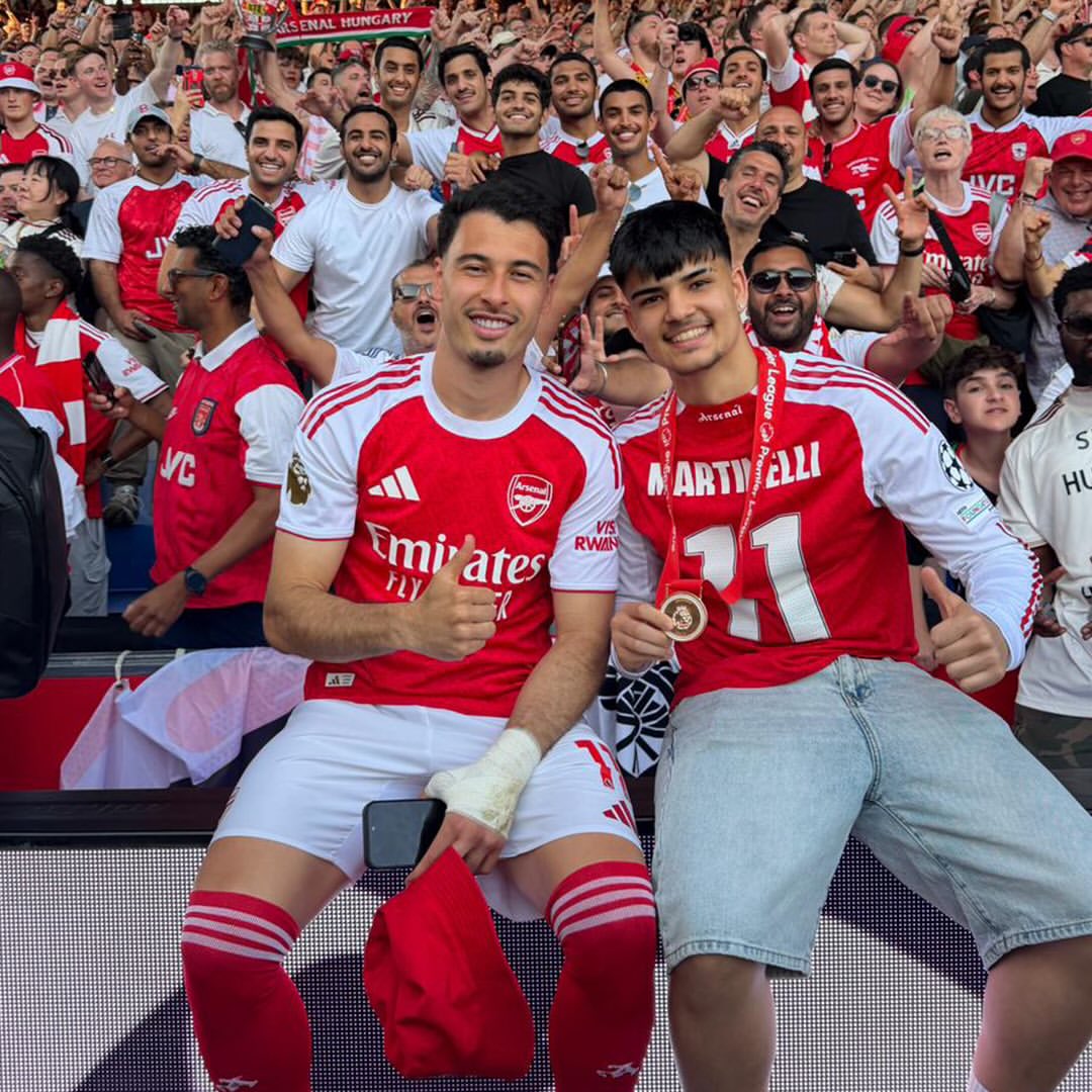 Reprodução/Instagram @gabriel.martinelli