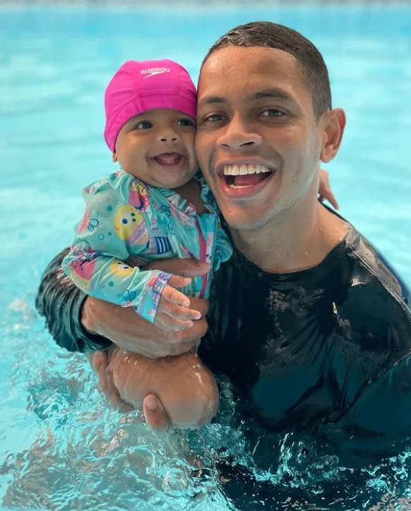 Muller Nunes e filha