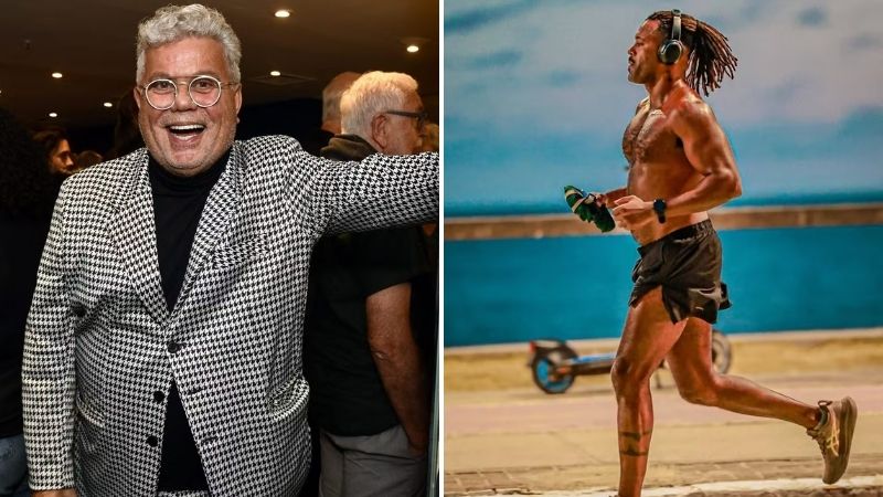Namorado ajuda Milton Cunha na mudança de hábitos