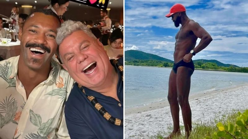 Namorado ajuda Milton Cunha na mudança de hábitos