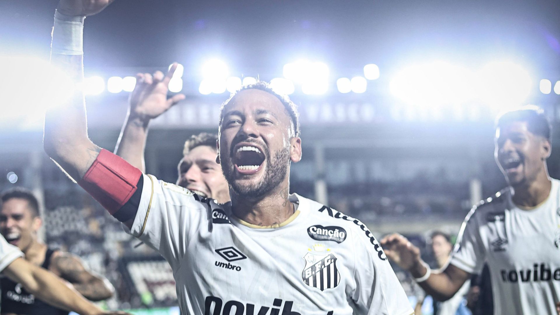 Neymar afastou rumores de rivalidade após vitória do Santos por 3 a 0 sobre o Vasco - Foto: Reinaldo Campos/ Santos F.C