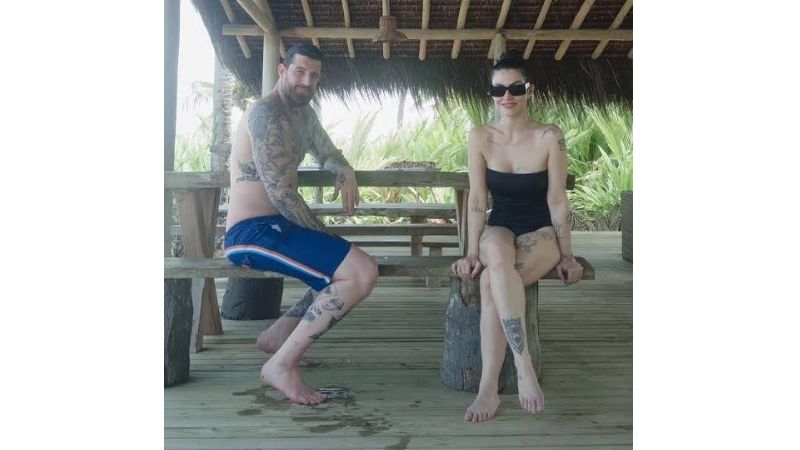 O empresário Leandro D’Lucca e a atriz Cleo Pires