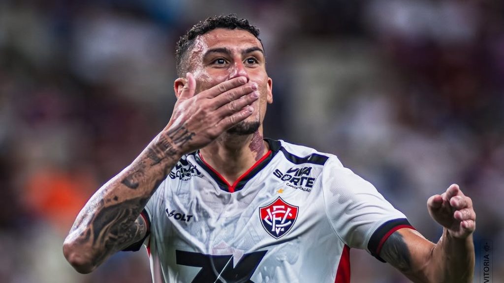 Gabriel Baralhas, volante do Vitória (Divulgação / EC Vitória)