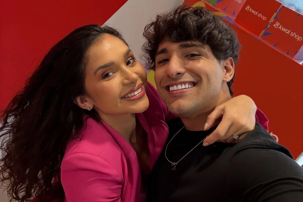 Gizelly Bicalho e Cauê Fantin