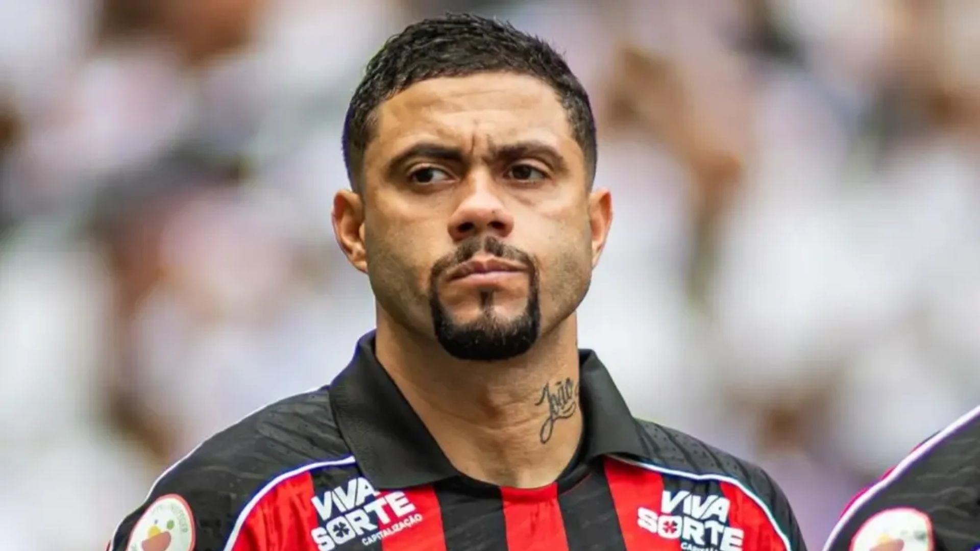 Wellington Rato em atuação com a camisa do Esporte Clube Vitória - Foto: Victor Ferreira / ECV