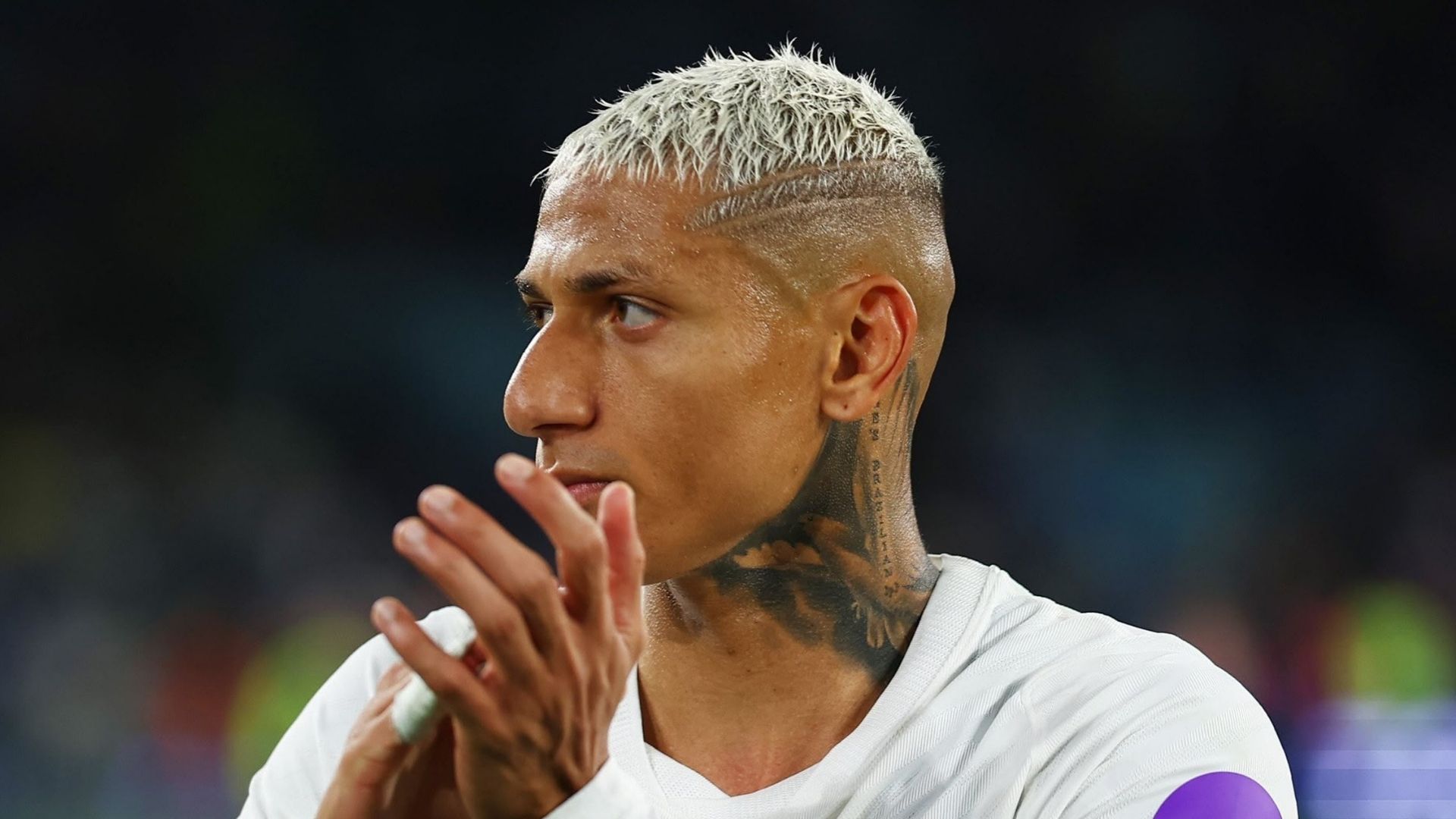 Richarlison com as cores do Tottenham - Foto: Reprodução / Instagram / @richarlison