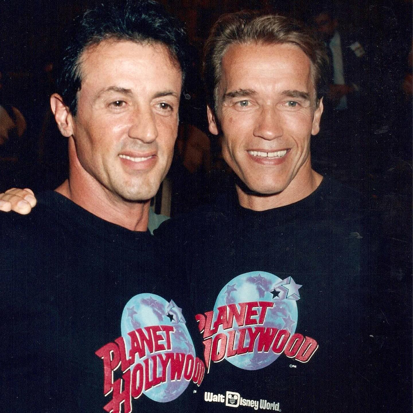 Arnold Schwarzenegger e Sylvester Stallone