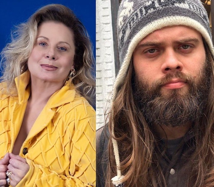 Vera Fischer e o filho, Gabriel Camargo | Reprodução/Redes sociais