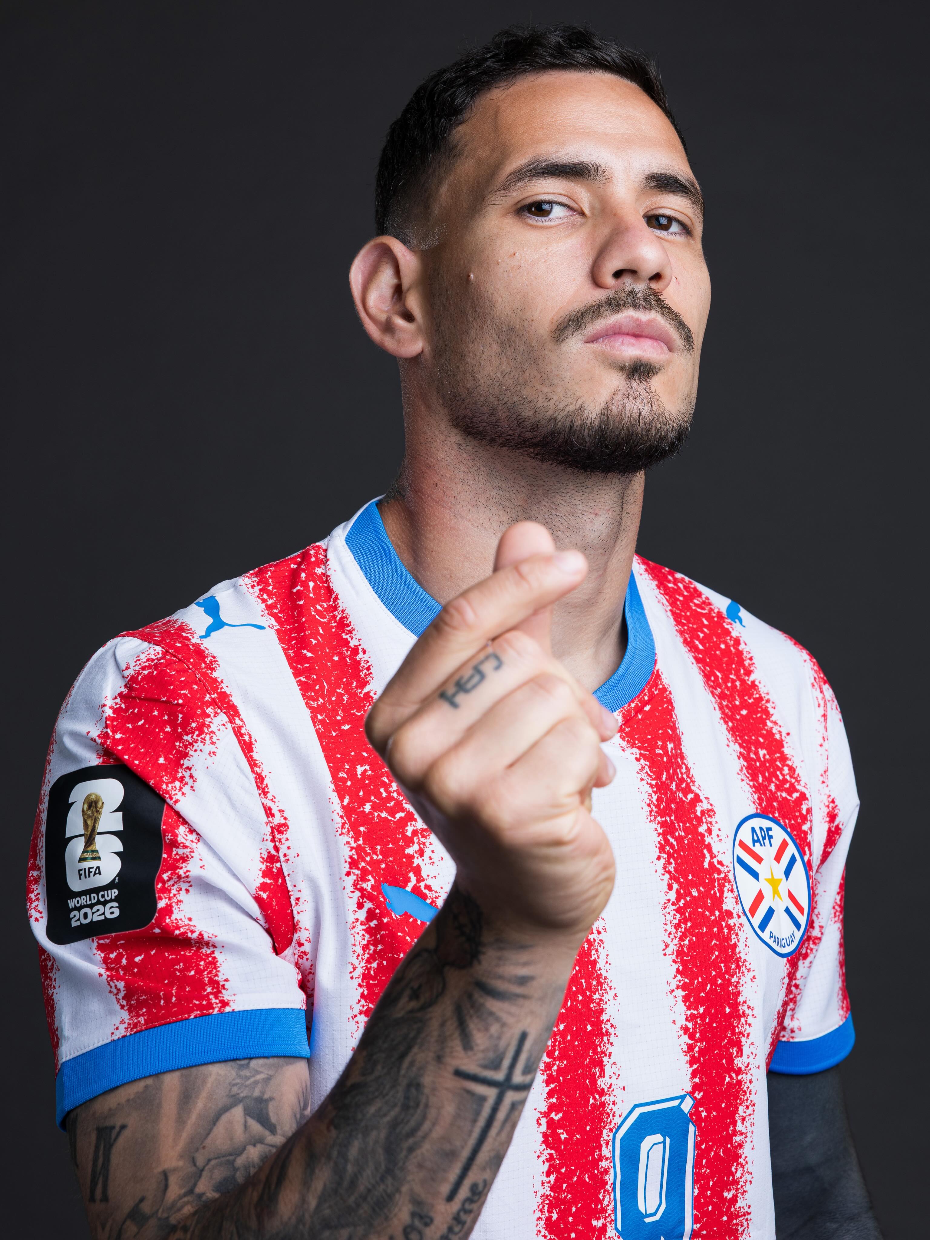 Centroavante paraguaio Antonio Sanabria