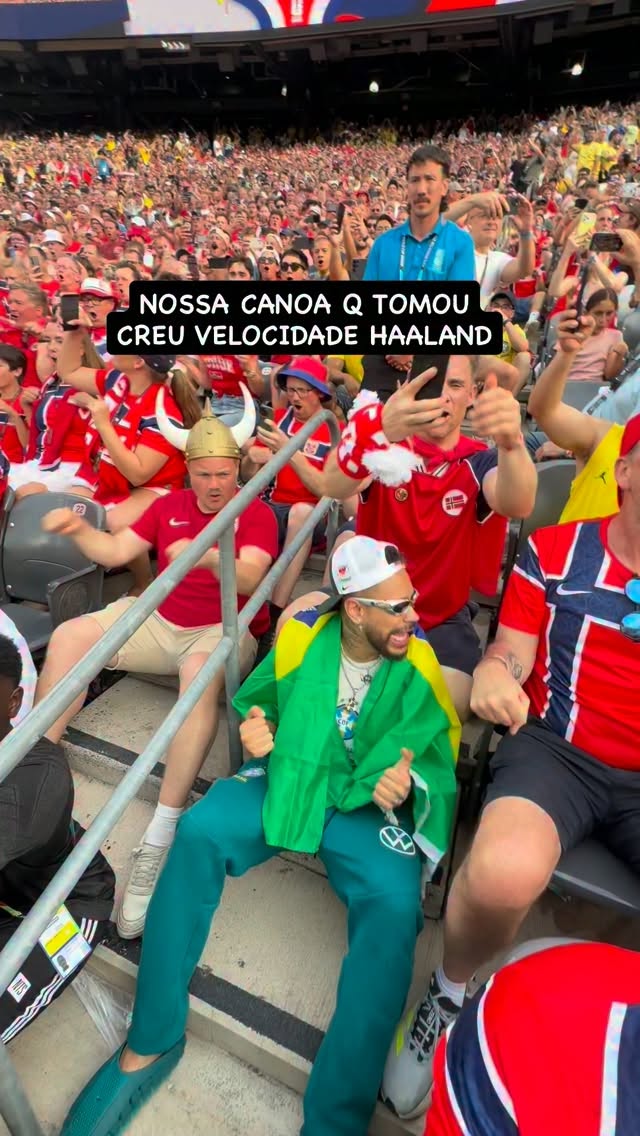 Sosia do Ney conheceu o jogador durante o leilão do Instituto Neymar | Reprodução/Redes sociaisSosia do Ney conheceu o jogador durante o leilão do Instituto Neymar | Reprodução/Redes sociais
