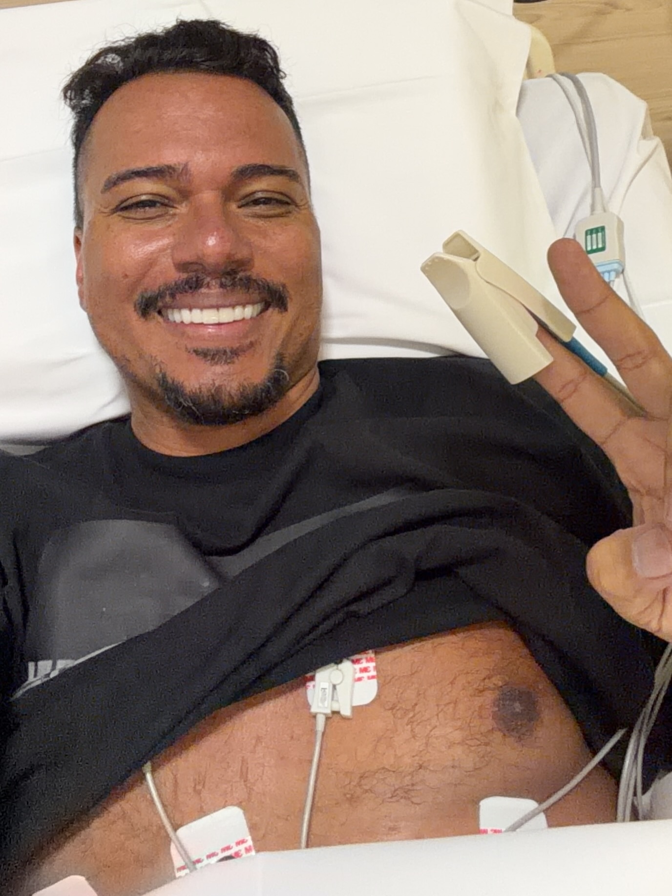Bruno Cardoso hospitalizado