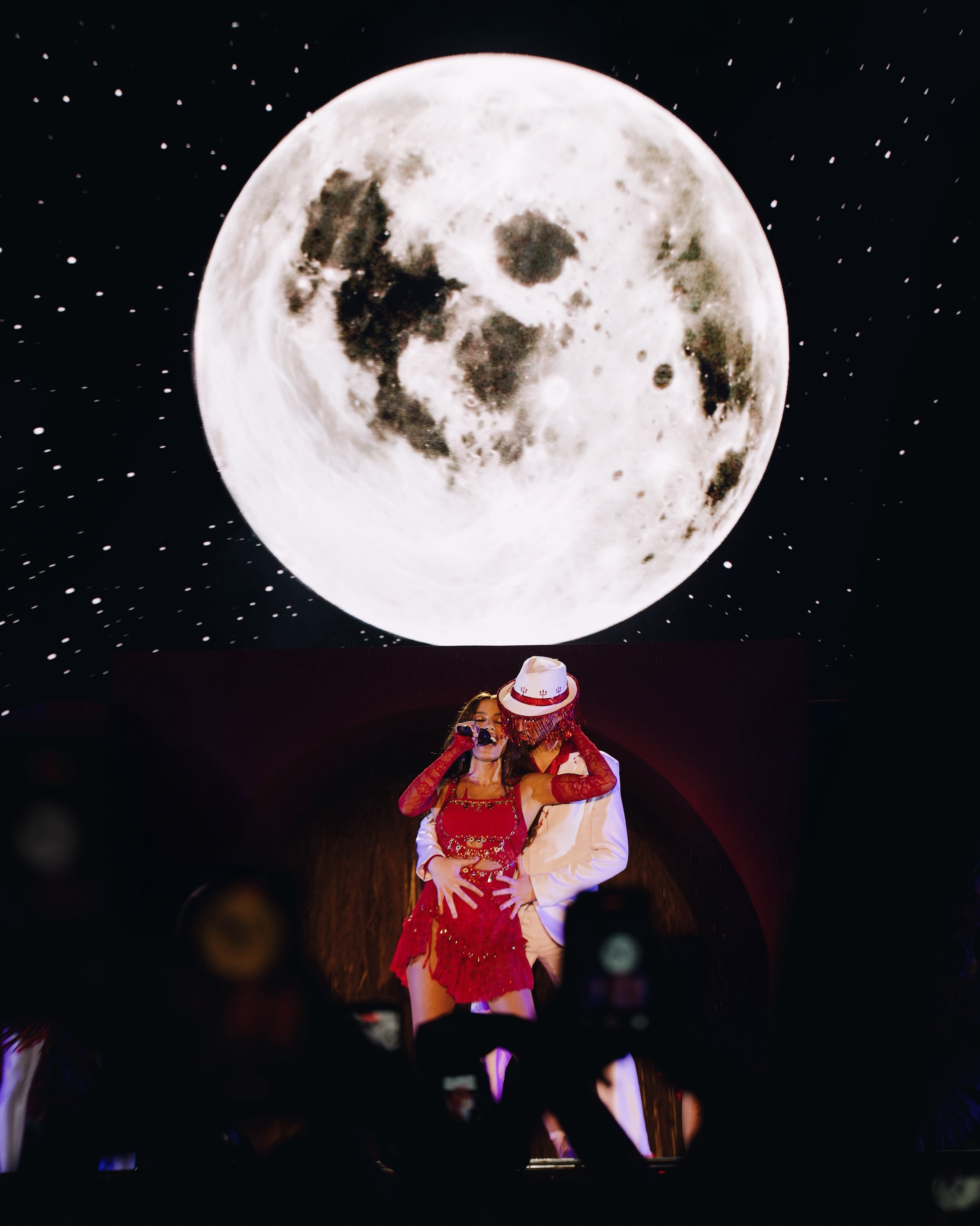 Anitta no show da turnê Equilibrivum em Salvador