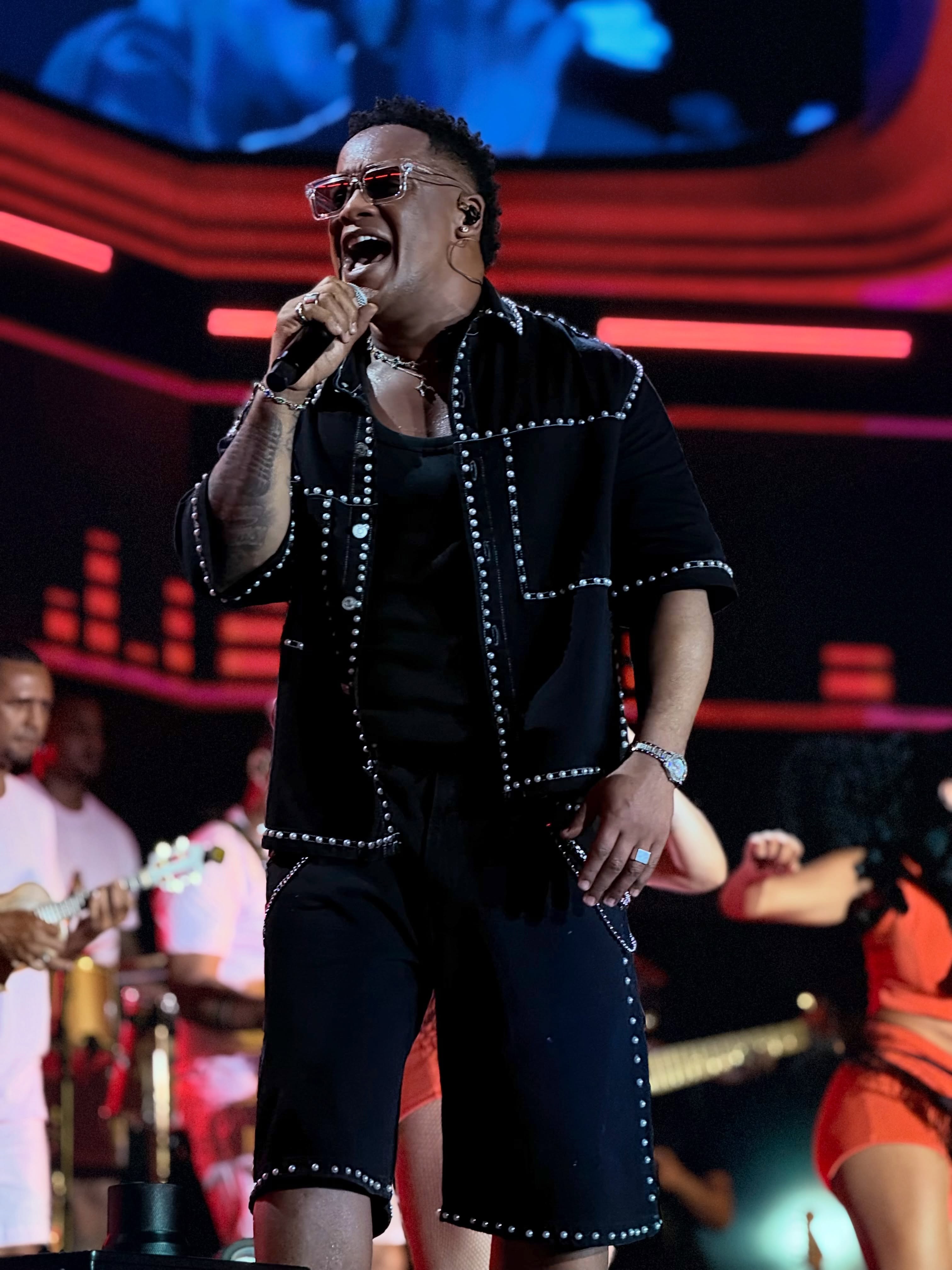 Lupão, vocalista da Patrulha do Samba