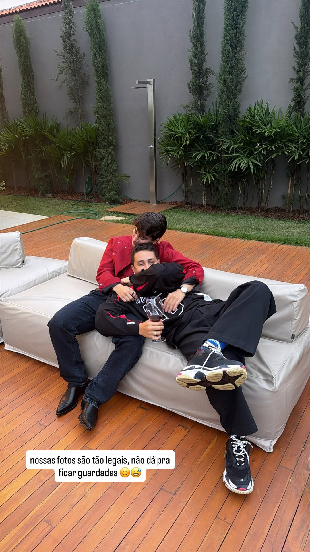 Carlinhos Maia abriu álbum de momentos com o suposto affair e brincou: “Nossas fotos são tão legais, não dá pra ficar guardadas” — Foto: Reprodução/Instagram