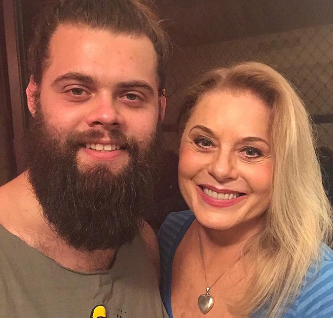 Vera Fischer e o filho, Gabriel Camargo | Reprodução/Redes sociais