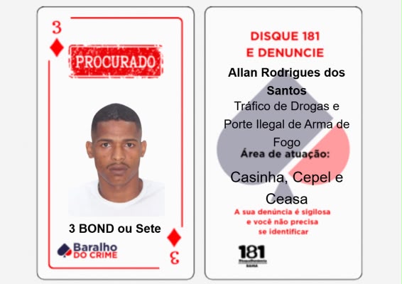 Integrante do Baralho do Crime foi localizado durante a Operação Perímetro Zero