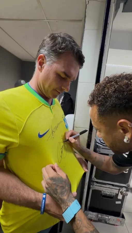 Flávio e Neymar