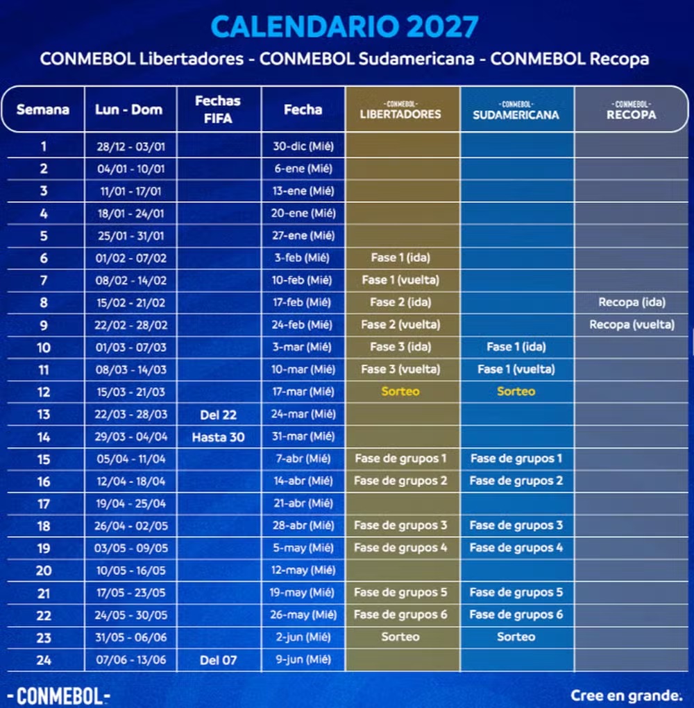 Calendário