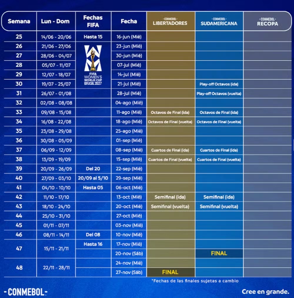 Calendário