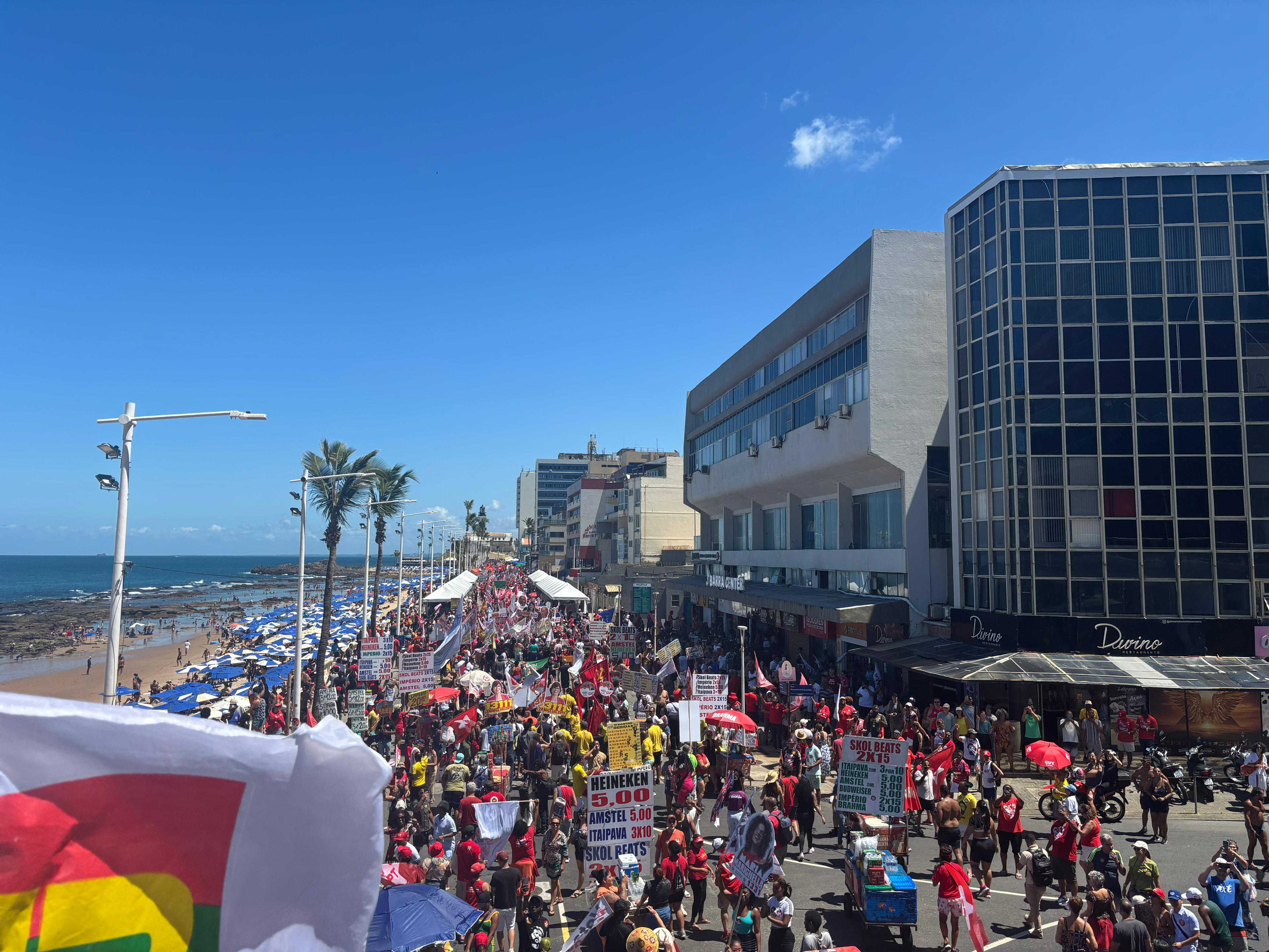 Manifestação pelo fim da escala 6x1