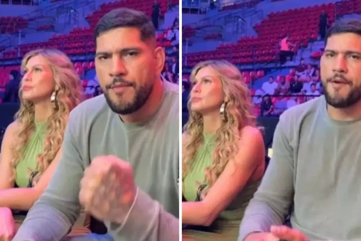 Alex Poatan se manifesta após polêmica de Livia Andrade com Pedro Scooby