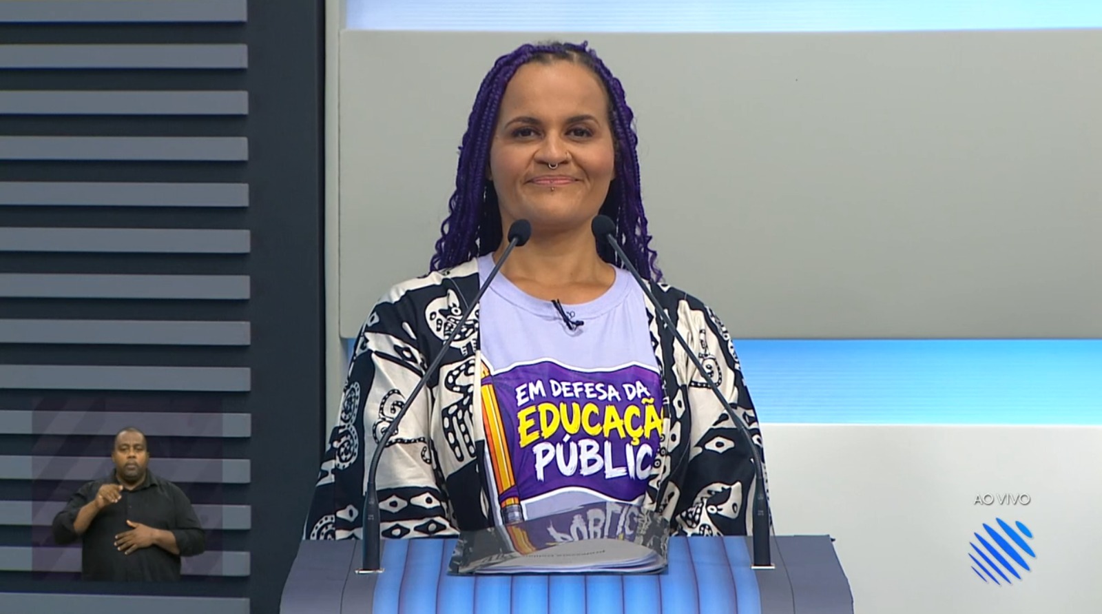 DEBATE TV BAHIA: Delliana defende fiscalização do STF pelo Senado: “Quem for podre que se quebre”