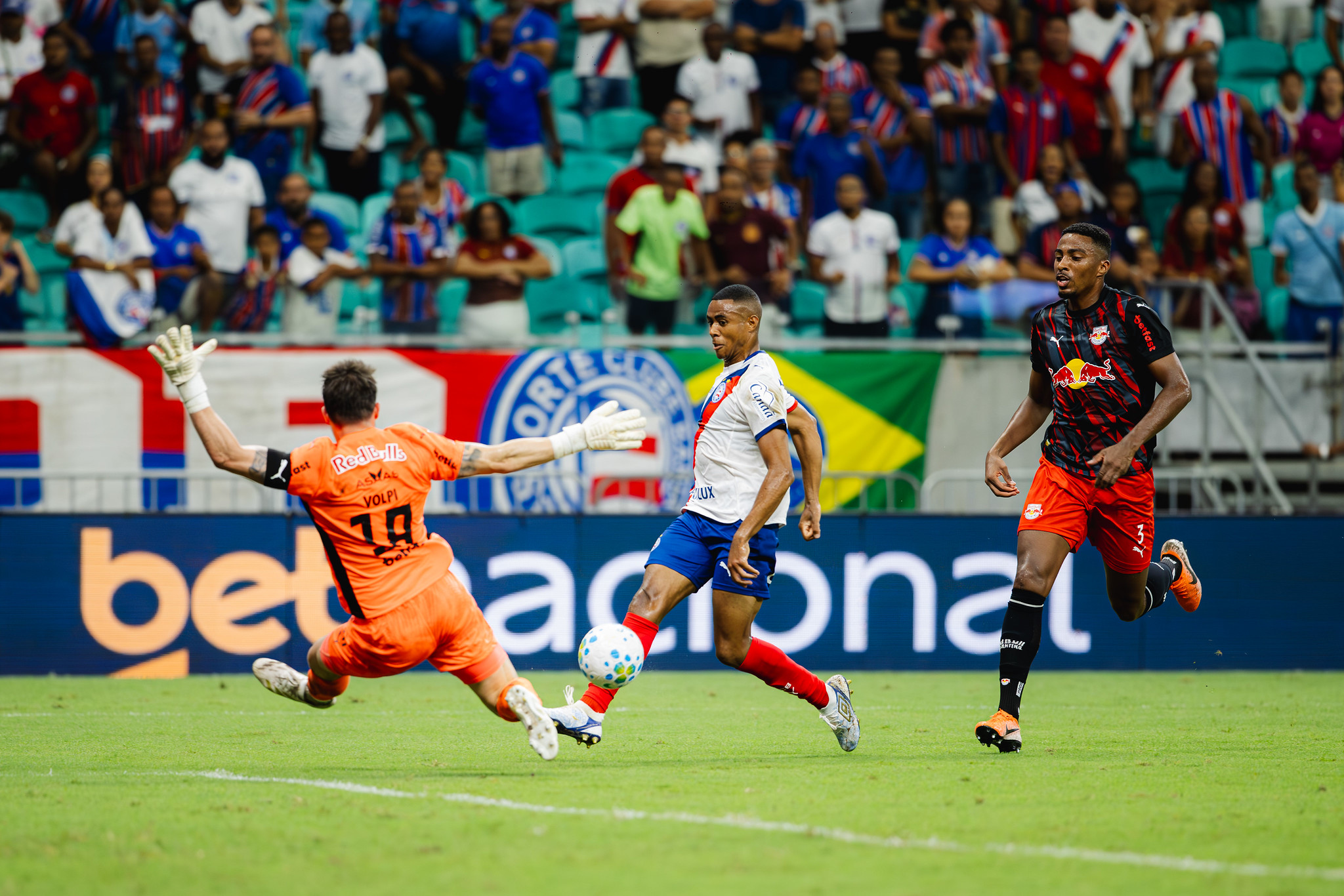 Bahia pode alcançar contra o Red Bull Bragantino a décima partida consecutiva sem derrota no Brasileirão — Foto: Letícia Martins/EC Bahia