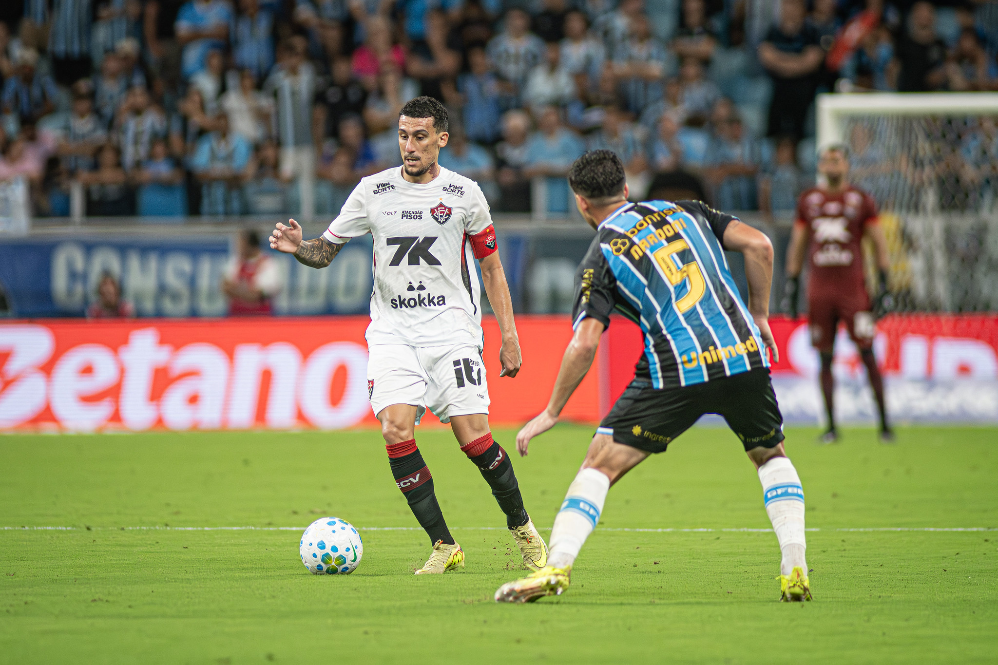 Leão tenta encerrar sequência de derrotas e ganhar distância da zona de rebaixamento do Brasileirão — Foto: Victor Ferreira/EC Vitória