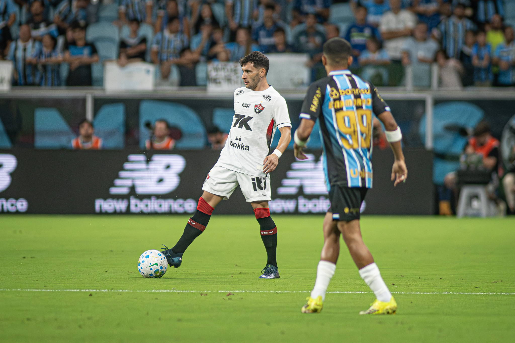 Vitória recebe o Grêmio nesta segunda-feira (7), no Barradão, pela 26ª rodada do Campeonato Brasileiro — Foto: Victor Ferreira/EC Vitória