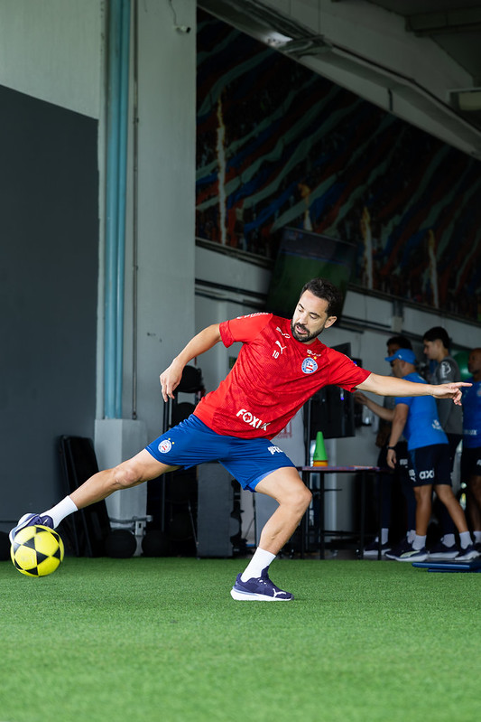 Everton Ribeiro avançou no processo de retorno e pode reforçar o Bahia contra o Red Bull Bragantino — Foto: Rafael Rodrigues/EC Bahia