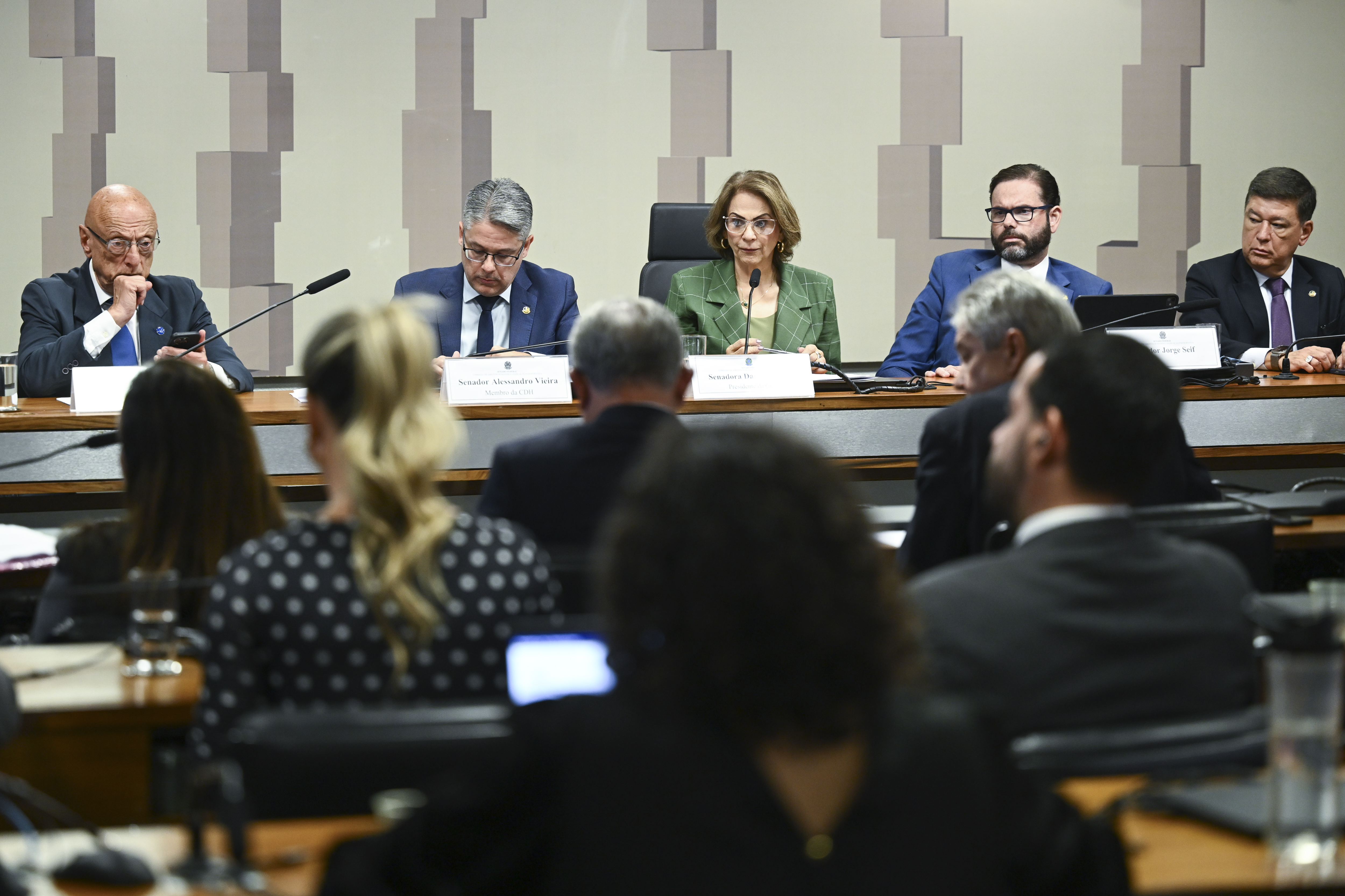 Sessão no Senado acompanha julgamento de Moraes (Foto: Saulo Cruz/Agência Senado)