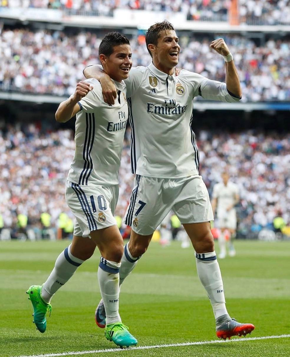 Reprodução/Instagram @jamesrodriguez10