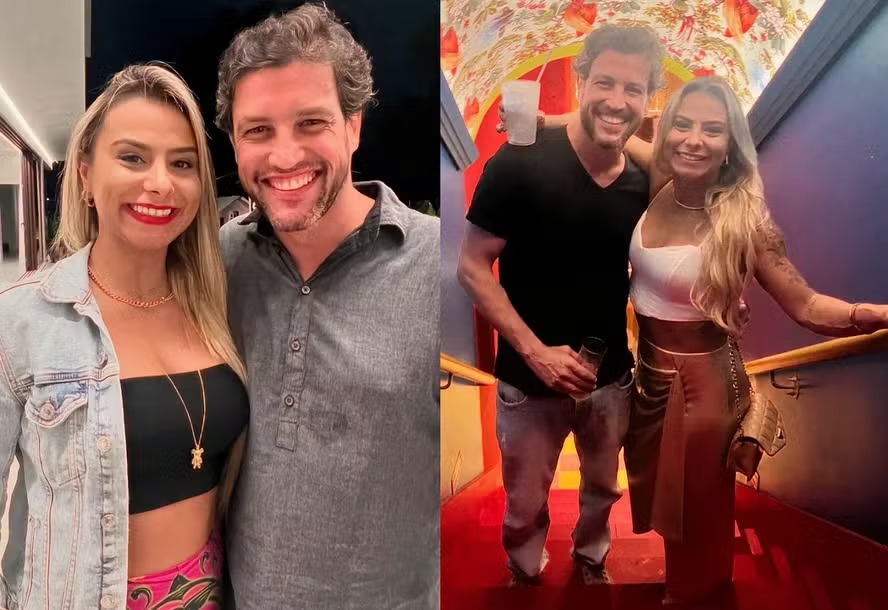 Alexandre Slaviero e Schaola Bárbara Duarte | Reprodução / Redes Sociais 