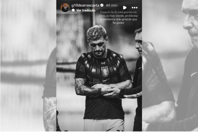 Reprodução/Instagram @g10arrascaeta
