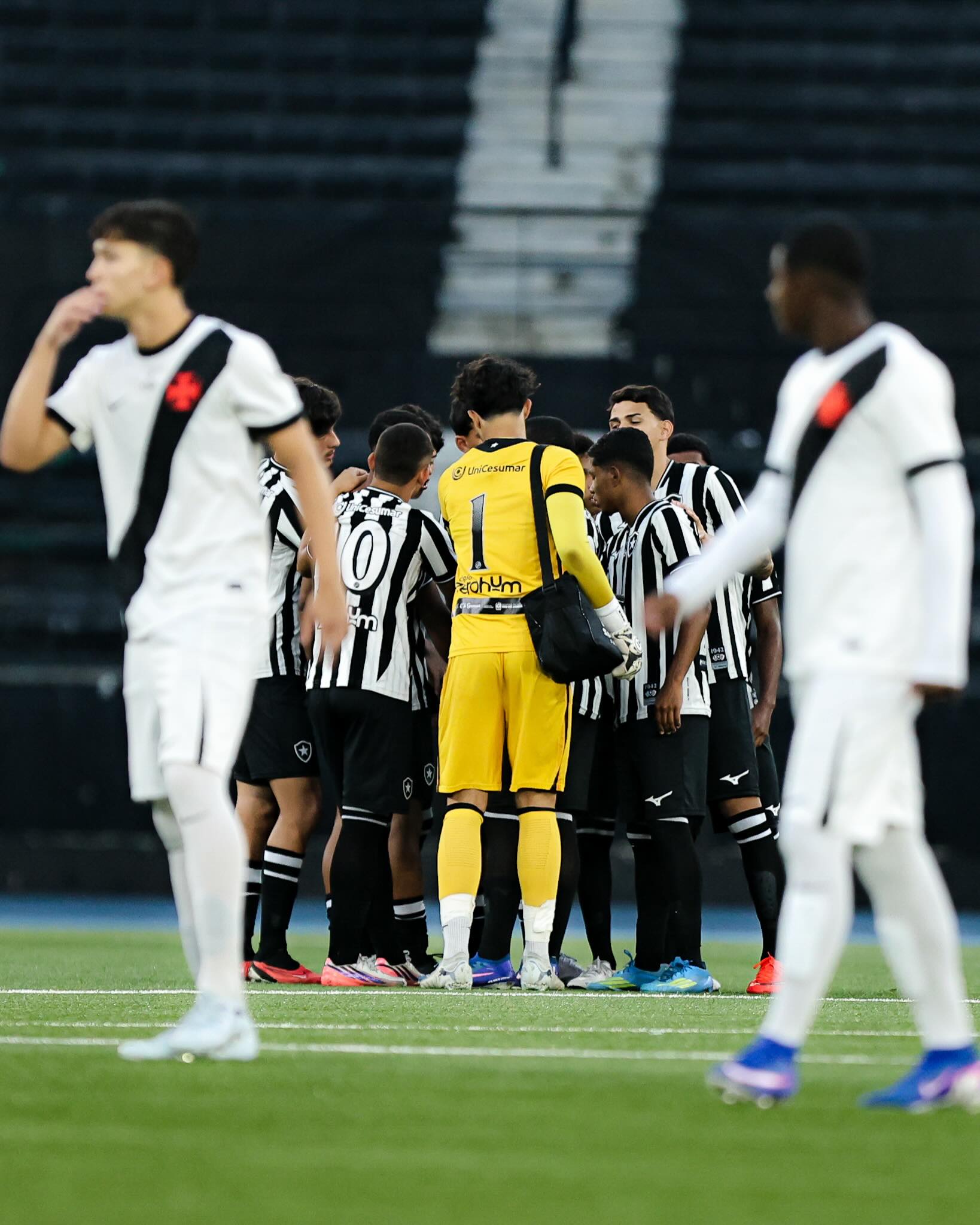 Bruninho Samudio, filho de Eliza Samudio e Bruno Fernandes, joga na base do Botafogo | Reprodução/Redes sociais
