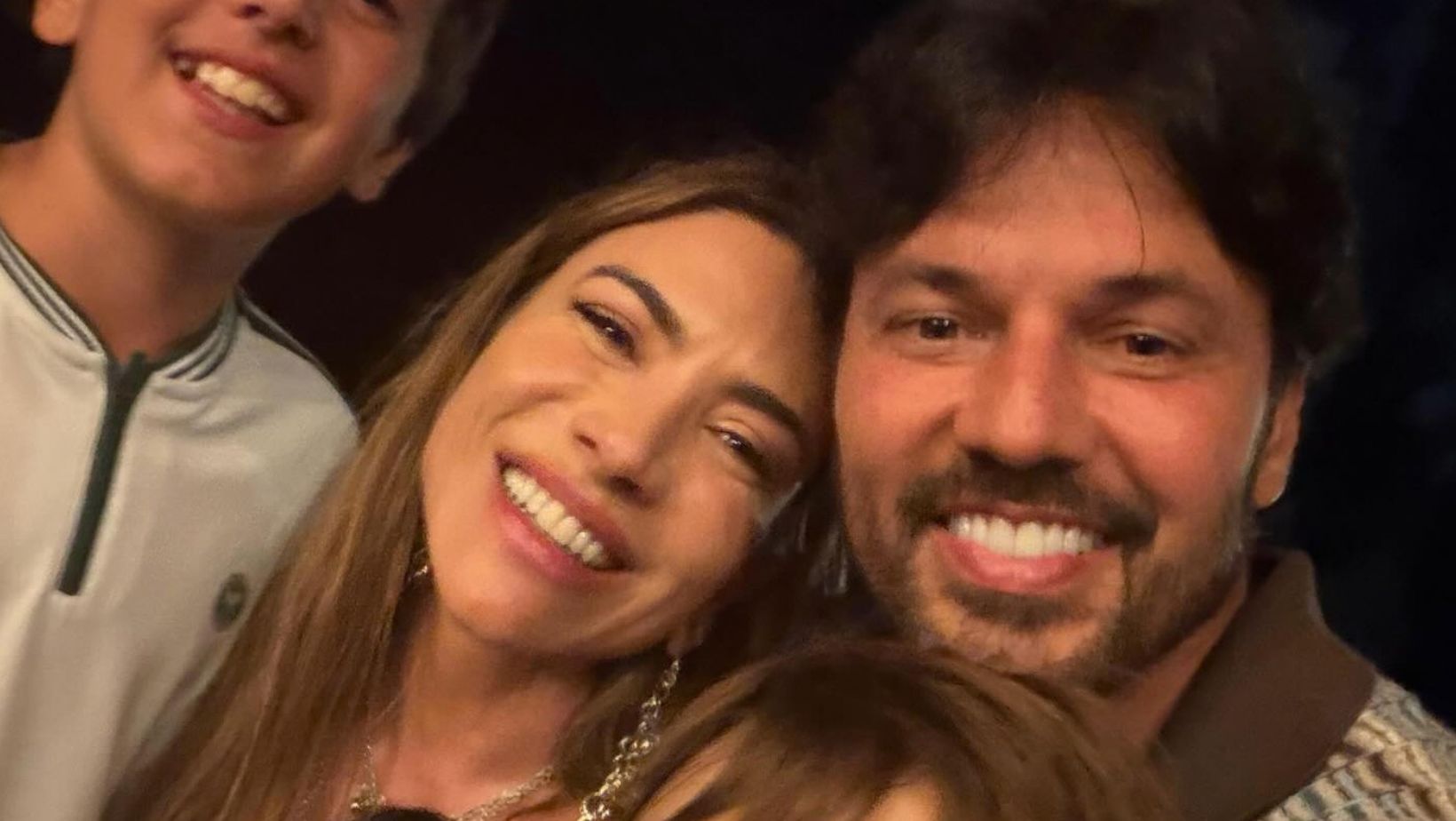 Patrícia Abravane e Fábio Faria