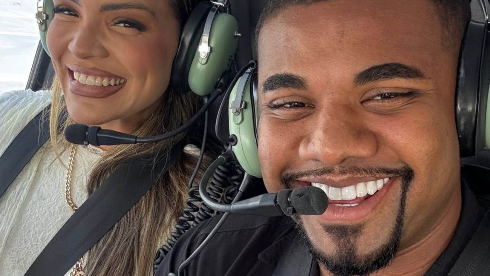 Emily Araújo e Davi Brito em Dubai. Foto: Reprodução/ Redes sociais 